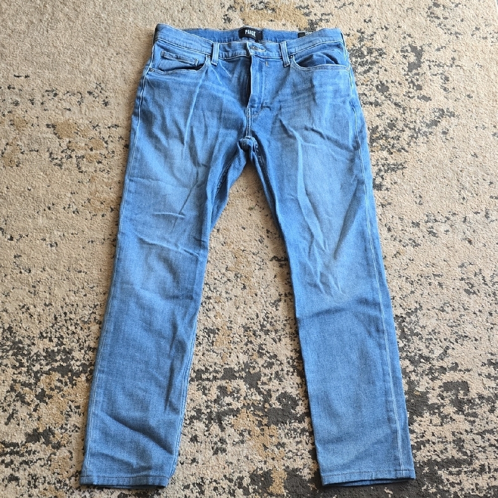 PAIGE Blue Slim Jeans Classic Style